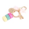 HEEPDD Creative Keychain,Macaroon Keychains Alloy Mini Eiffel Tower Pendant Keyring(Total