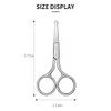 AsonTao Small Round Tip Nose Hair Scissors, Professional Grooming Scissors