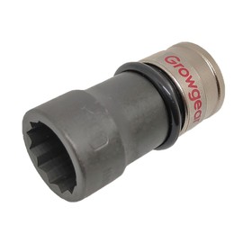 GROWGEAR Impact Socket 0.7 inch (19 mm) Socket 0.5 inch (19 mm) Impact Wrench 0.5 inch (12.7 mm) 4 Minutes, Eliminates the "Trouble" of Pin Replacement