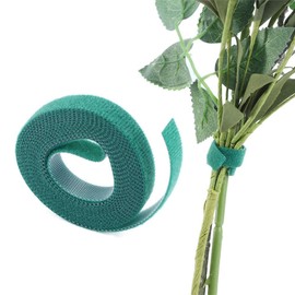Kopida Green Plant Ties 3 Rolls Green Garden Twine Plant Ties Nylon Plant Bandage Garden Hook Loop Bamboo Cane Wrap Support DIY Home Garden Accessories