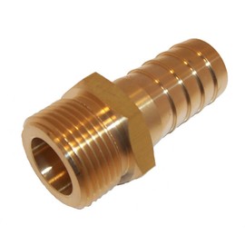 Brass 1/2" Male BSP Thread to 1/2" Hose Tail Fitting