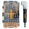 DEWALT FlexTorq Right Angle Screwdriver Magnetic Bit Set (30-Piece) with