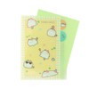 Sunstar Bungu S2172909 Zundo Cat Clear File, 5 Pockets, Flyer