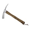 Haliaeetus Pick Axe, Stainless Steel Mattock with Sharp Pick and