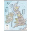 National Geographic Maps: British Isles Wall Map - Compact -