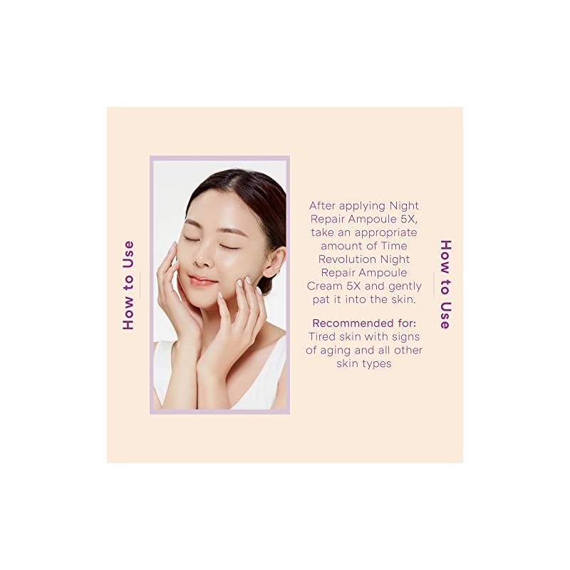 Crema Time Revolution Night Repair Ampoule Cream 50ML