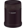 Zojirushi SW-EAE35AB Tarro para alimentos, de acero inoxidable, Café Oscuro,