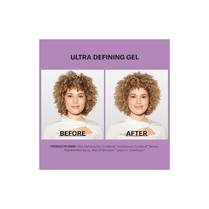 DevaCurl Ultra Defining Gel Gel ultra definidor de fijación fuerte
