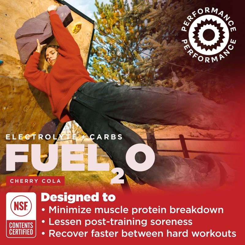 Gnarly Nutrition Fuel2O Electrolyte Powder Packs, Cherry Cola – Electrolyte