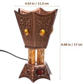 MAGICLULU 1Pcs Electric Incense Burner Middle Eastern Style Electric Censer for Home Office Us Plug