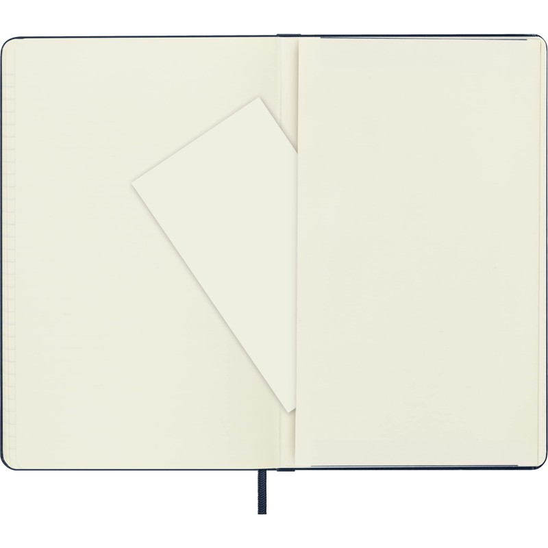 Moleskine Classic Notebook, Hard Cover, Large (5" x 8.25") Double