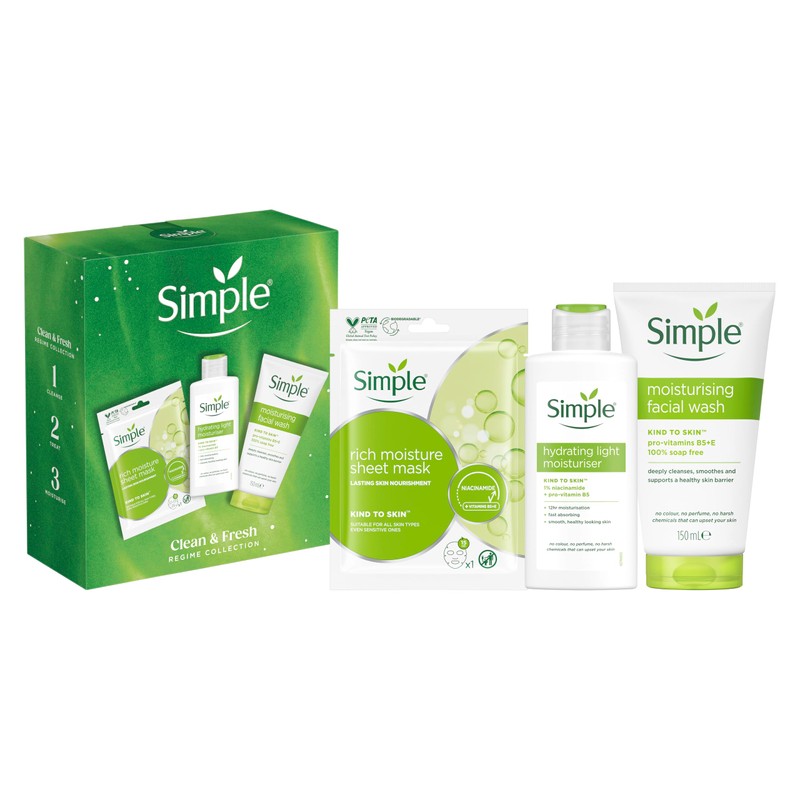 Simple Healthy Skin Regime Collection Gift Set
