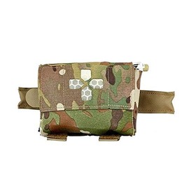 Blue Force Gear Belt Mounted Micro Trauma Kit Now! - Empty (no Medical Contents) - Multicam (BT-TKN-EMPTY-003-MC)