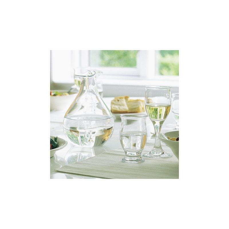 Holmegaard Weißweinglas 19 cl Idéelle mundgeblasenem Glas Originaldesign, klar