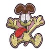 Comercial Mercera Garfield© Odie Comic Cat Embroidered Patch Iron on
