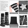 Jspupifip Y2K Leg Warmers for Women, Star Arm Warmers Streetwear