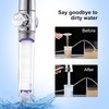 12 Pieces Hydro Jet Shower Head Filter, High Pressure Handheld