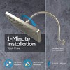 Sparkpod 12 Inch Rectangle Rain Shower Head - Ceiling or