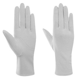 Eohak Women Summer Cycling Gloves Outdoor UV Protection Gloves Breathable Ice Silk Gloves Driving Gloves