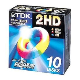 TDK 3.5 High-Density 256 Format Pack of 10 [MF2HD – 256x10ps]