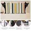 ST SoleMe.Tc 1 Pair Cute Cat Metal Bookends Minimalist Book