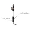 USB Endoscope 8mm Lens 3 in 1 Interface IP67 Waterproof