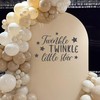 Capiont Twinkle Twinkle Little Star Gender Reveal Backdrop Sticker