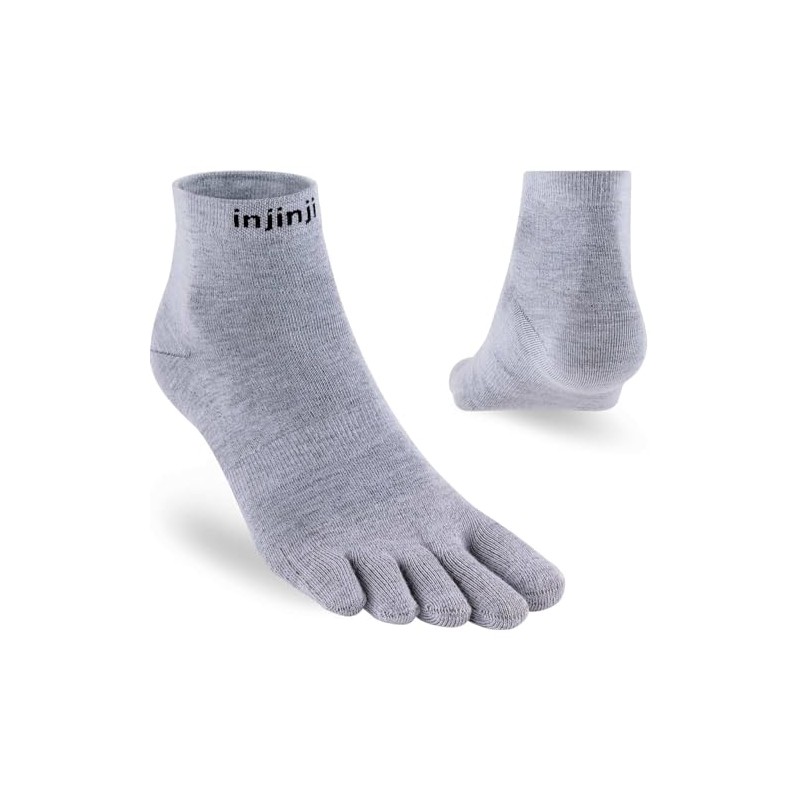 Injinji Liner Mini-Crew Toe Socks XL