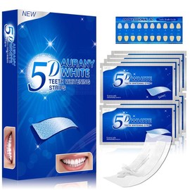 Teeth Whitening Strips, Non-sensitive Teeth Whitening Strips, Oral Care Strips For Smoking, Coffee, Soda & Wine Stains - Specification: 21Pairs, Color: Blue