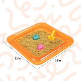 Sensory Inflatable Sand Tray for Activities - Alternative to Box, Mat, or Table