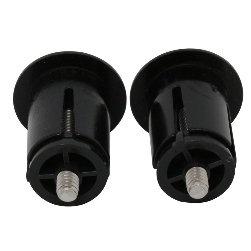 BBB Cycling BHT-96 ScrewOn Handlebar Tape Endcaps for Road Bikes,