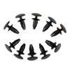 10 PCS Tailgate Molding Cap Spoiler, Tailgate Spoiler Clips, Spoiler