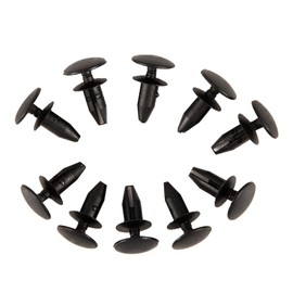 10 PCS Tailgate Molding Cap Spoiler, Tailgate Spoiler Clips, Spoiler Cap Clips Replacement Rivets, Ram Tailgate Cap Clips, Car Bumper Clips Compatible with 2009-2017 Ram 1500 2500 3500