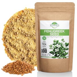 100 bags Dried Fenugreek Herb Tea (Trigonella foenum-graecum) - 100 Count 1.5g Tea Bags Fenugreek Herbal Tea semillas de fenogreco