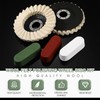 Heigble 8 Pcs Wool Polishing Wheel Disc and Polishing Compounds