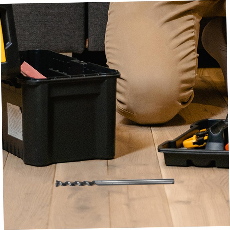 GLEAVI Square Hole Drill Bit Carbon Steel Mortising Attachment for