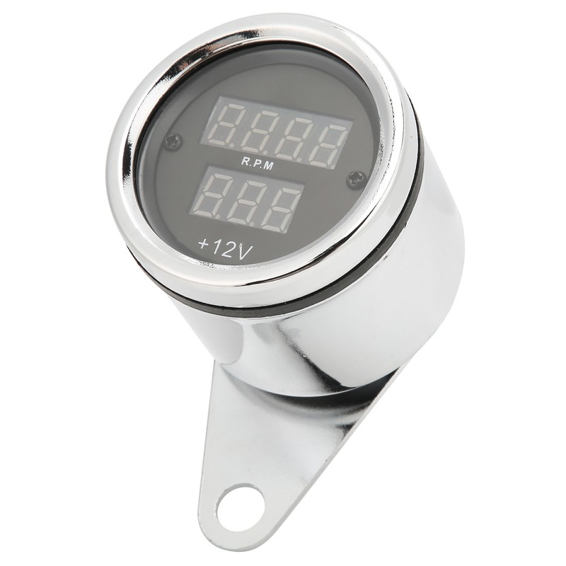 12V Motorcycle Speedometer High Accuracy Speed Gauge Odometer Universal for