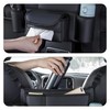 TNAIYH Car Handbag Holder Between Seats, Leather Large Capacity Vehicle