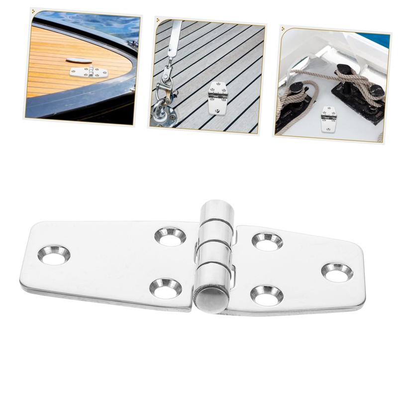 WOONEKY Heavy Duty Stainless Steel Grade Hinge for Boat Cabinet