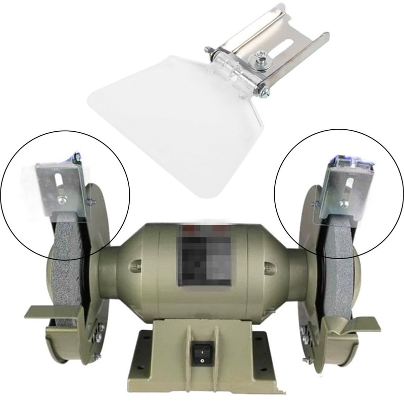 Bench Grinder Eyeshield, 2Pcs Bench Grinder Guard Shields Small Case