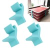 Saluaqui 8PCS Tray Stackers for Baking Sheet, Stackable Silicone Baking