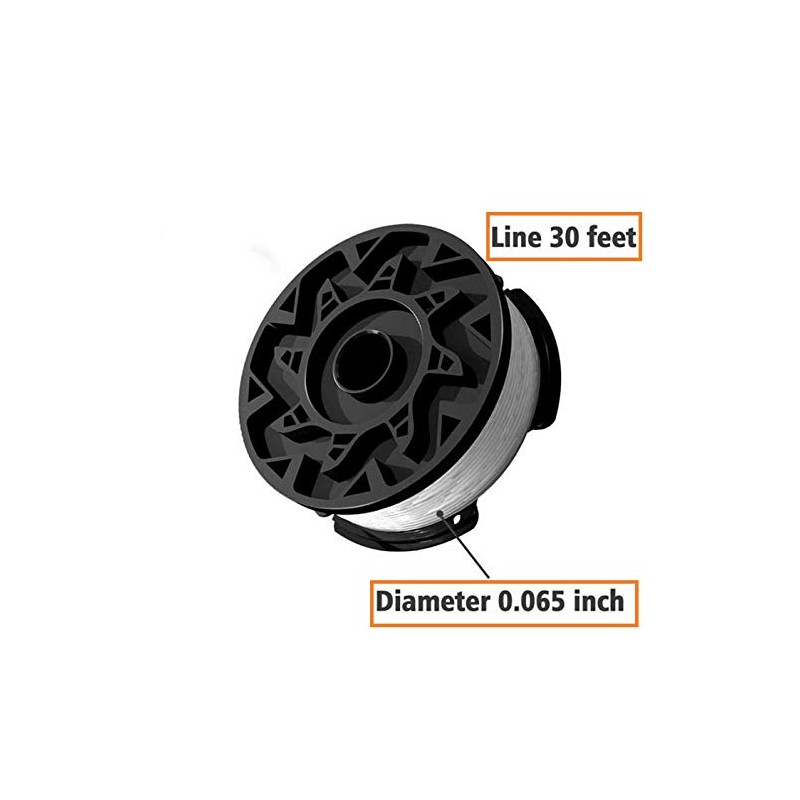 0.065" Line String Trimmer Autofeed Replacement Spool,AF-100 Line String Trimmer,