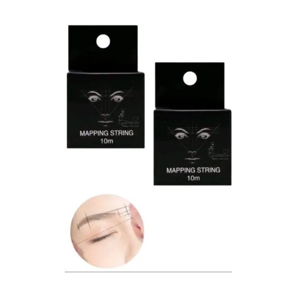 Hilo Entintado Para Diseño De Cejas Microblading 2 Piezas