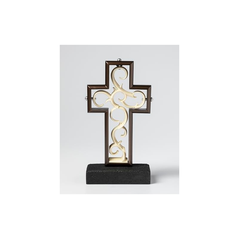 Unity Cross® Metallic Copper & Ivory; Unity Candle Unity Sand