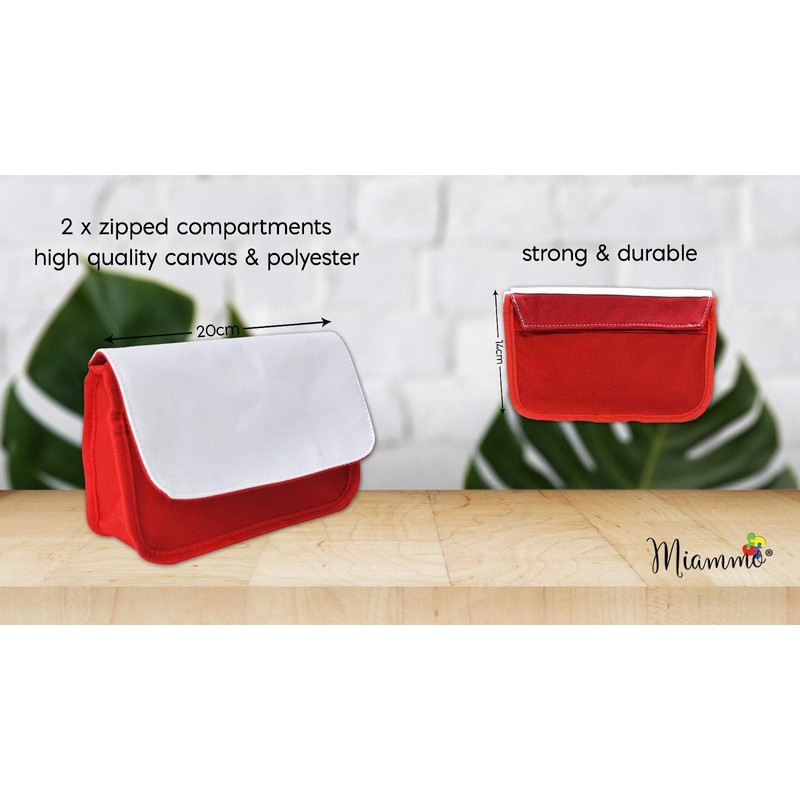 Joy Christmas [BCX] Clutch Style Pencil case - Red