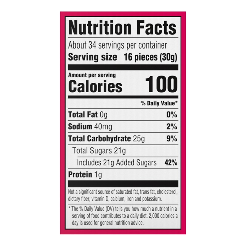 NERDS Gummy Clusters Candy, Rainbow, Crunchy and Gummy, 3 oz