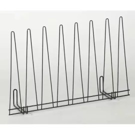 Zoro Select 6Glc5 Glove Drying Rack, Powder-Coated Steel, Holds (4) Pairs Of
