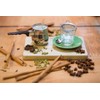 14oz Chai teapot and strainer combo. Turkish coffee pot and