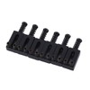 6 Pcs Electric Guitar Bridge Saddle Standard Zinc Alloy Guitar