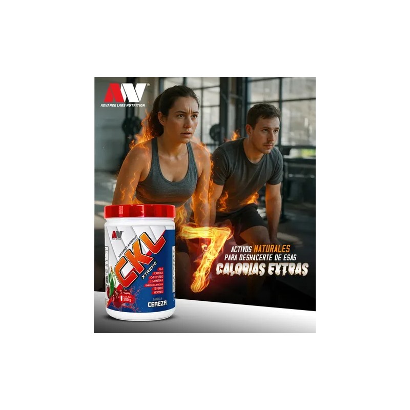 Ckl Xtreme Quemador De Grasa 500 Grs Advance Labs Nutrition